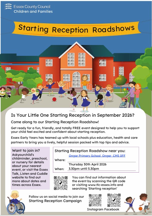 Starting Reception Roadshows